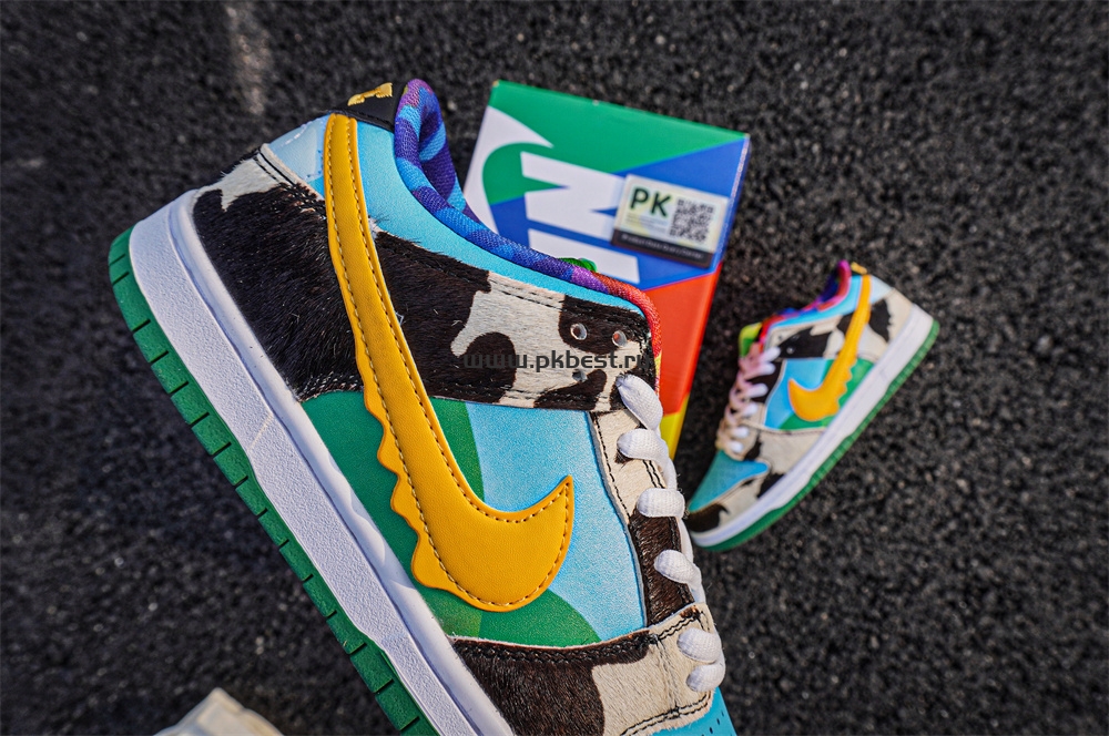 pk god nike sb dunk x ben jerry chunky dunky RETAIL MATERIALS RETAIL VERSION