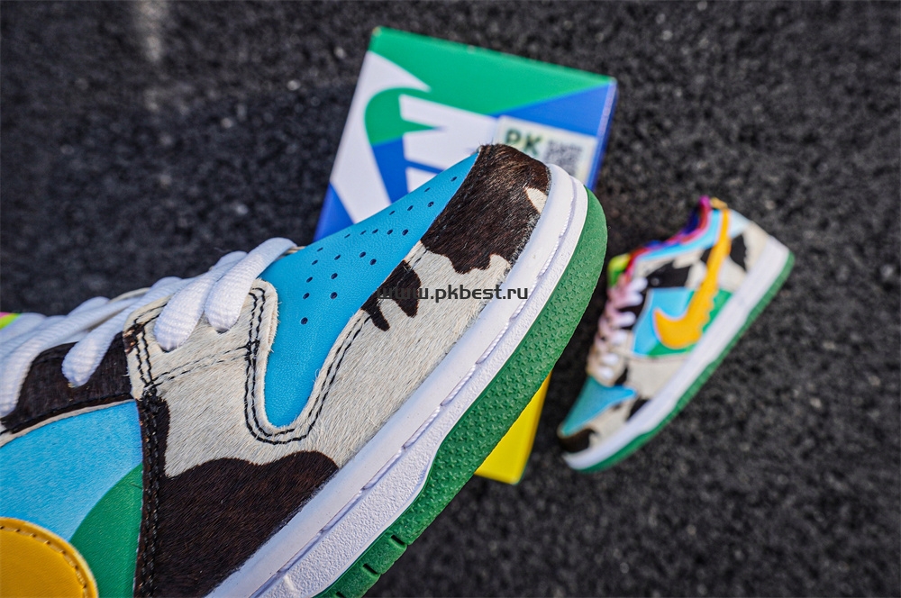 pk god nike sb dunk x ben jerry chunky dunky RETAIL MATERIALS RETAIL VERSION