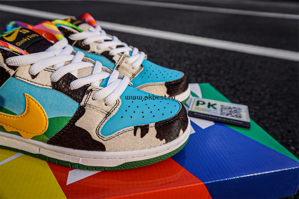 pk god nike sb dunk x ben jerry chunky dunky RETAIL MATERIALS RETAIL VERSION