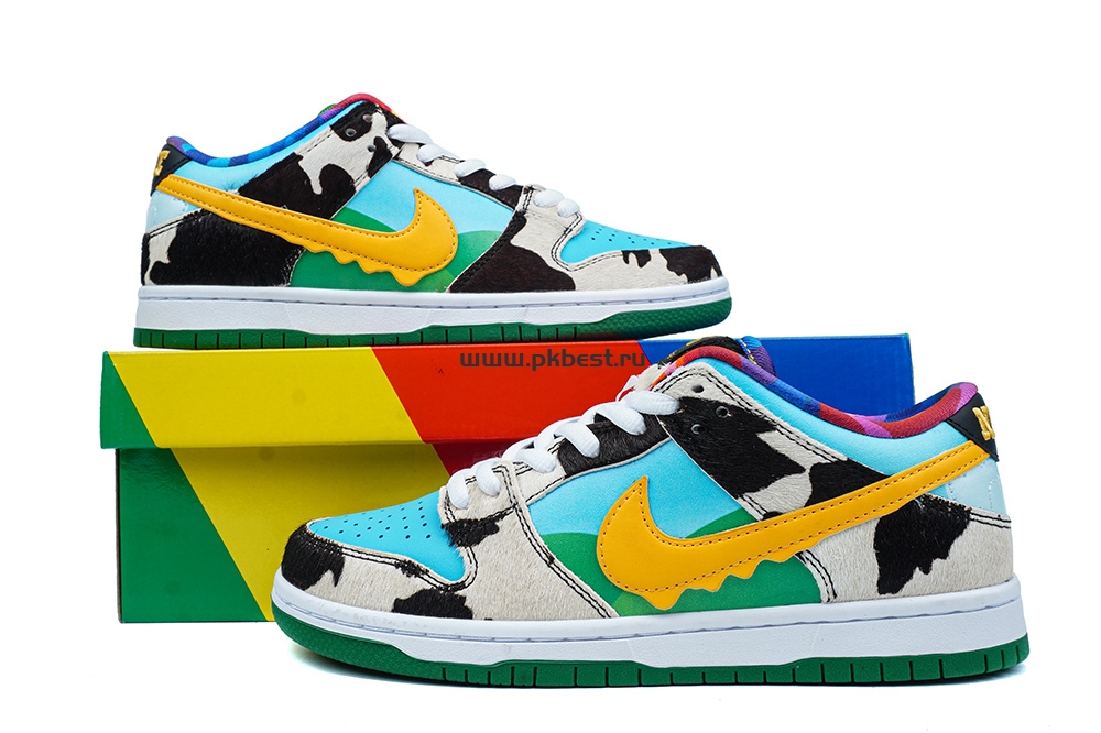 pk god nike sb dunk x ben jerry chunky dunky RETAIL MATERIALS RETAIL VERSION