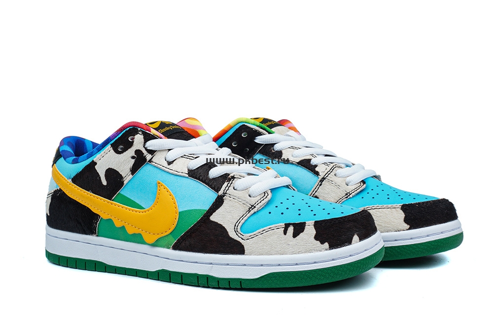 pk god nike sb dunk x ben jerry chunky dunky RETAIL MATERIALS RETAIL VERSION