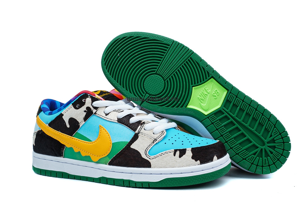 pk god nike sb dunk x ben jerry chunky dunky RETAIL MATERIALS RETAIL VERSION