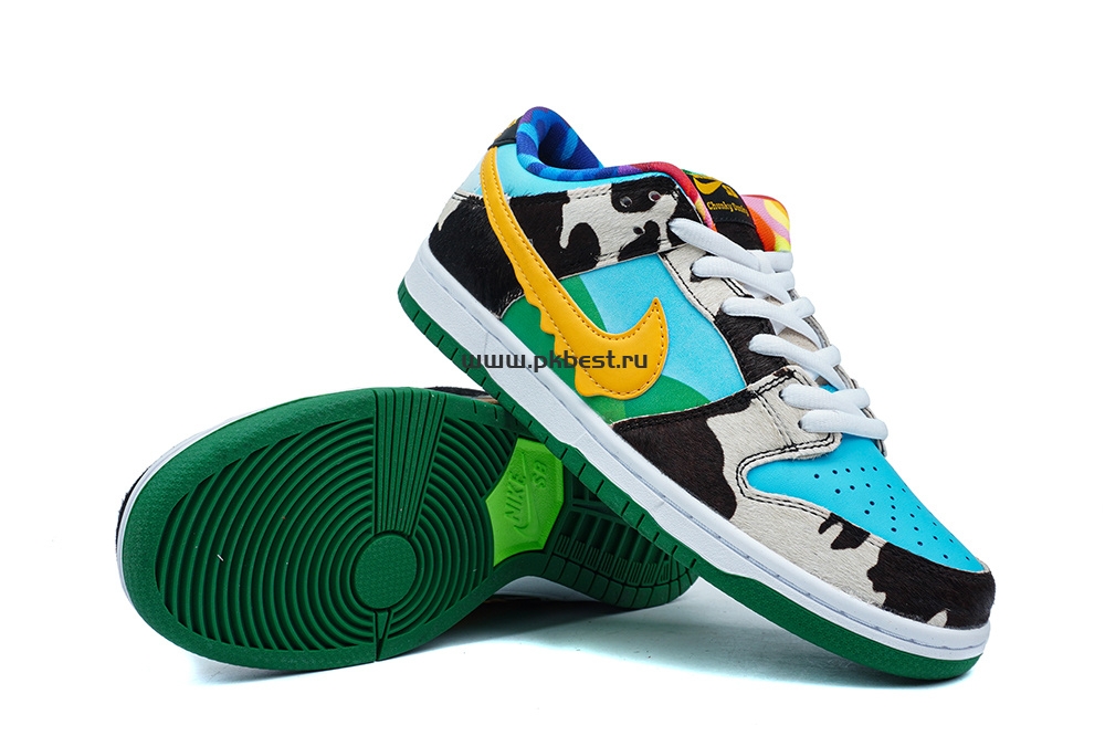 pk god nike sb dunk x ben jerry chunky dunky RETAIL MATERIALS RETAIL VERSION