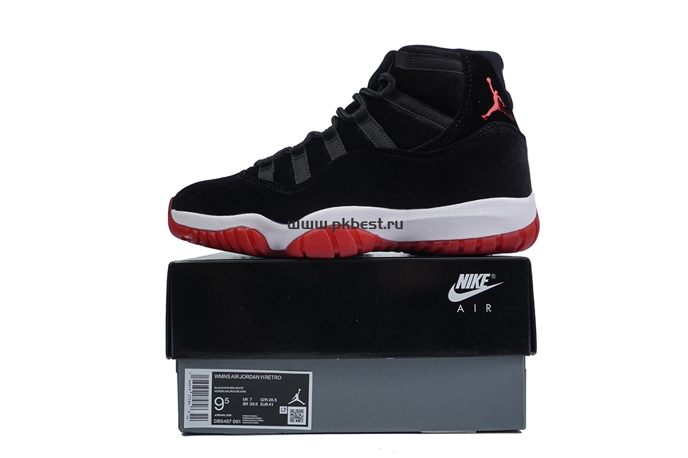 PK God 2019 year retail version Air Jordan 11 “Bred”retail materials ready to ship