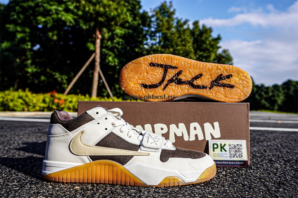 PK5.0 Travis Scott X Jumpman Jack TR Sail RETAIL MATERIALS READY TO SHIP