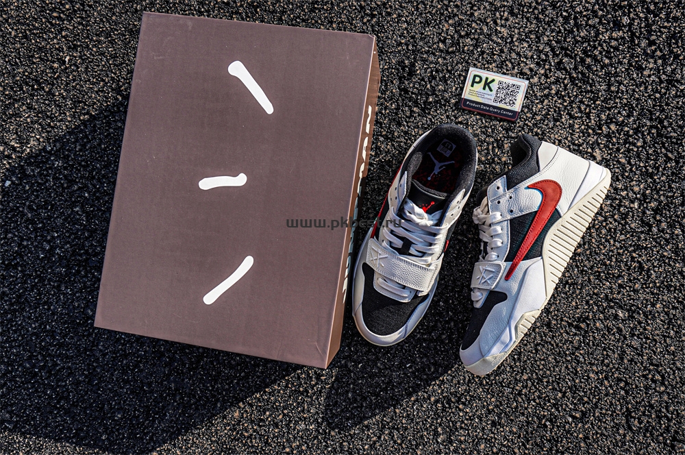 PK5.0 Travis Scott X Jumpman Jack TR University Red RETAIL MATERIALS READY TO SHIP