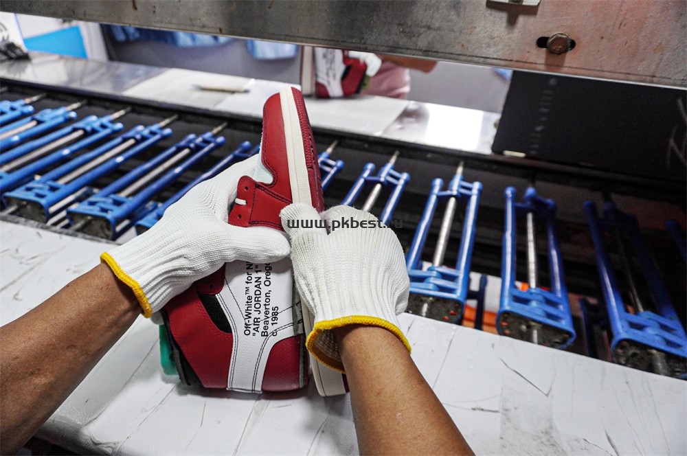 PK GOD Off-White x Air Jordan 1 Retro High OG Chicago RETAIL MATERIALS READY TO SHIP