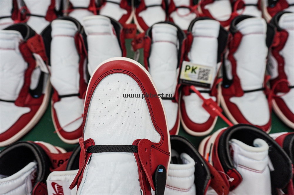 PK GOD Off-White x Air Jordan 1 Retro High OG Chicago RETAIL MATERIALS READY TO SHIP