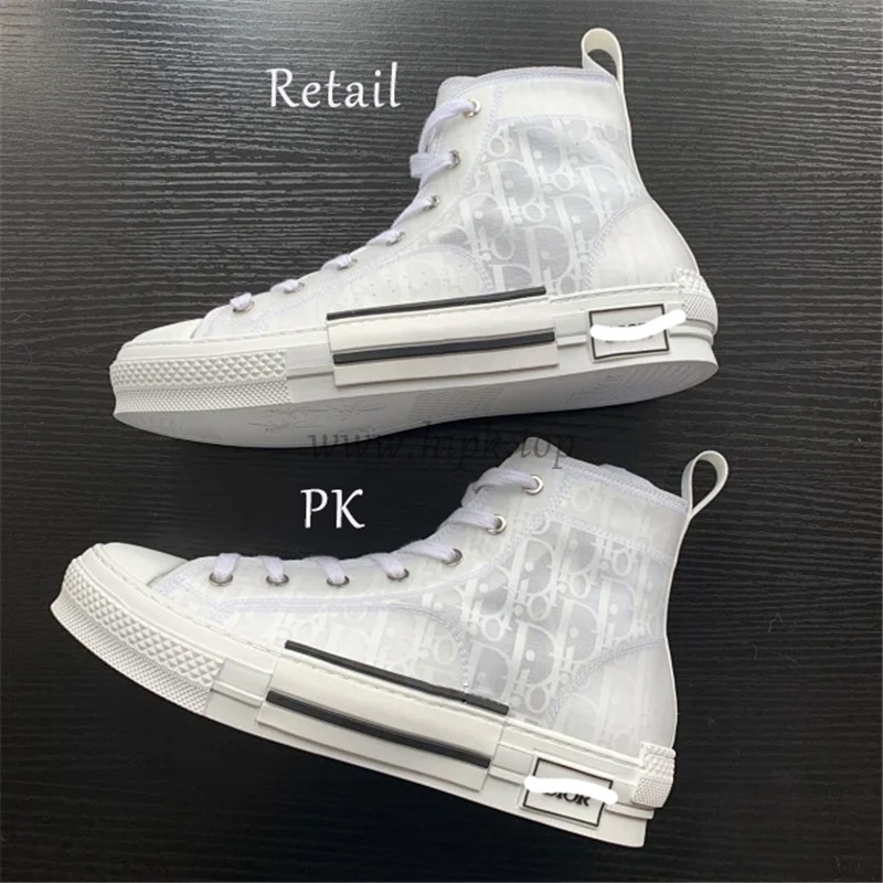 PK God Di*R retail version b23 high topall whitecome with retail materials total ready to ship