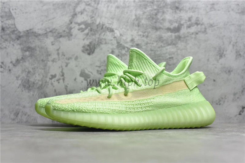 exclusive god yeezy 350 v2 gid glow with real premeknit from huayiyi which offer primeknit to Ad*s directly ready to ship