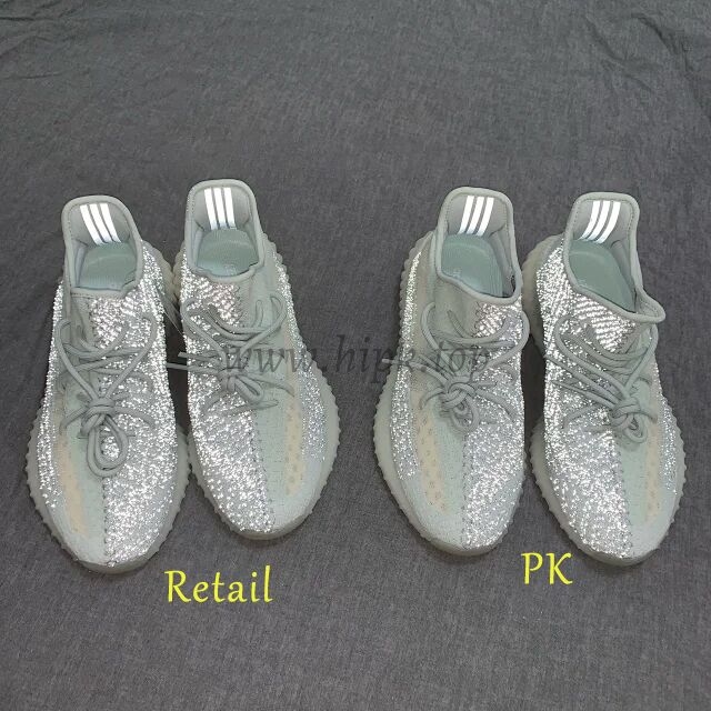 exclusive pk god yeezy 350 v2 cloud white 3m with real premeknit from huayiyi which offer primeknit to Ad*s directly ready to ship