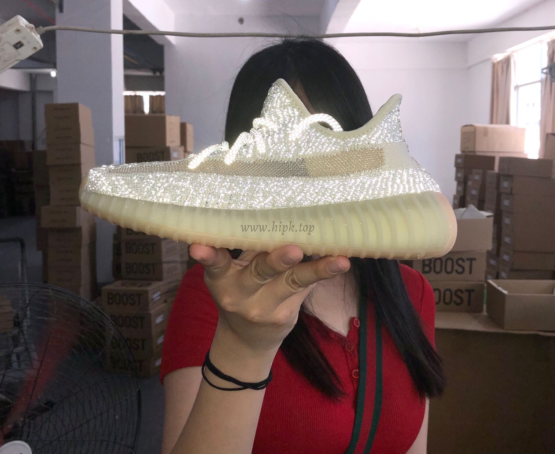 exclusive pk god yeezy 350 v2 lundmark 3m reflective with real premeknit from huayiyi which offer primeknit to Ad*s directly ready to ship