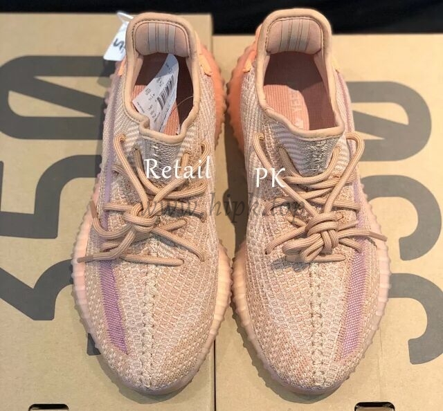 exclusive god yeezy 350 v2 clay with real premeknit from huayiyi which offer primeknit to Ad*s directly ready to ship