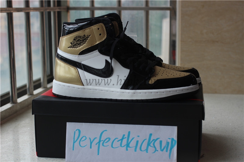 PK God Air Jordan 1 Gold toe best version