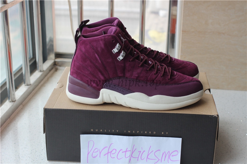 Authentic Air Jordan 12 “Bordeaux”