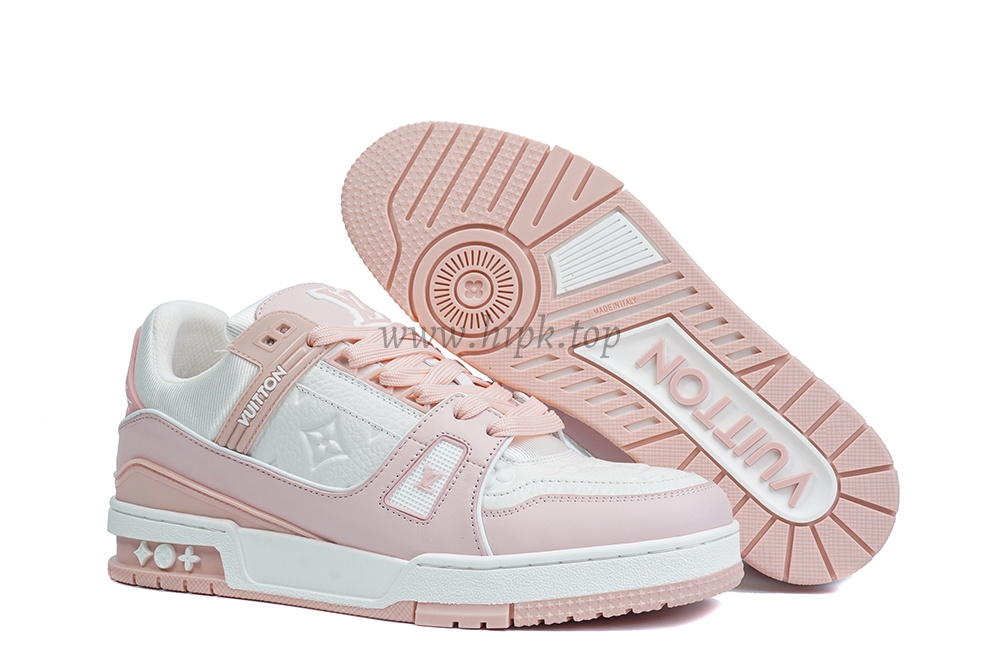 pk god l**is V*t*n lv trainer pink retail materials ready to ship