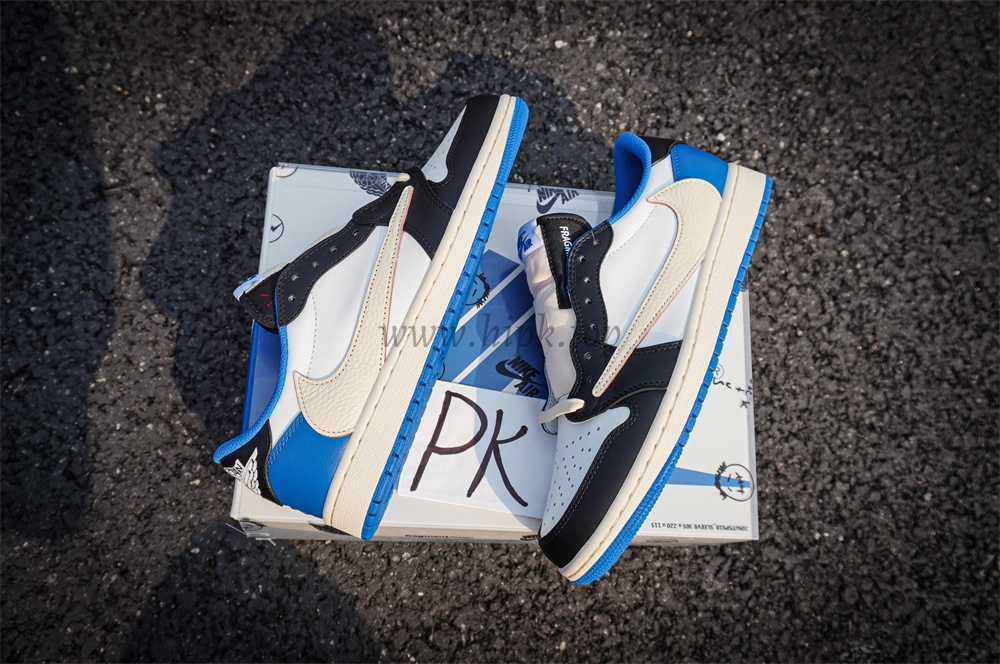 PK 4.0 TRAVIS SCOTT X FRAGEMENT X AIR JORDAN 1 LOW OG RETAIL MATERIALS READY TO SHIP