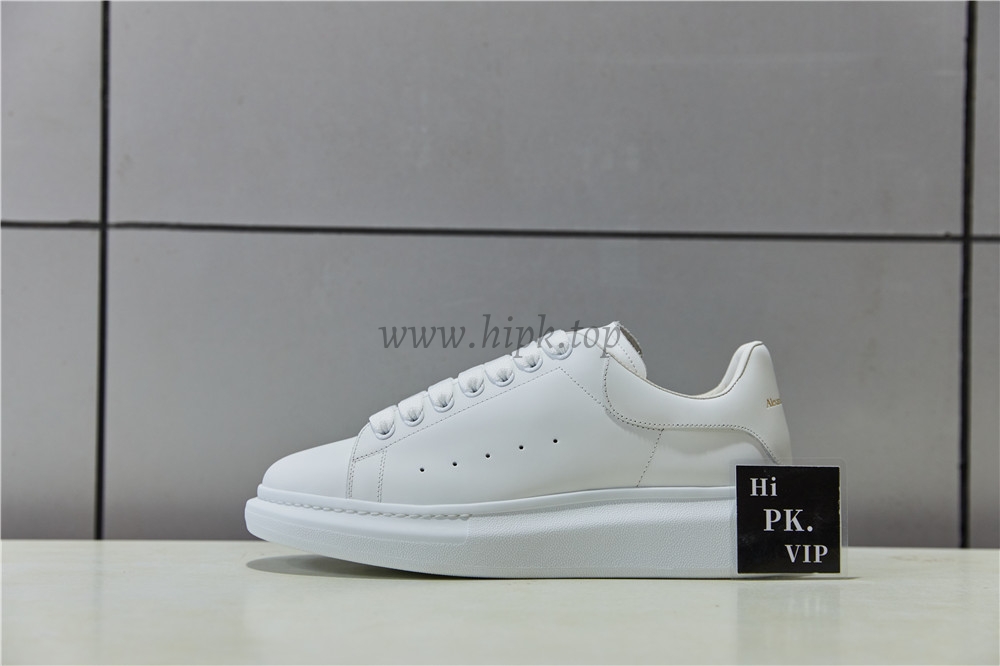 PK GOD ALXNDER MC MCQUEEN Paris white leather heel best version ready to ship