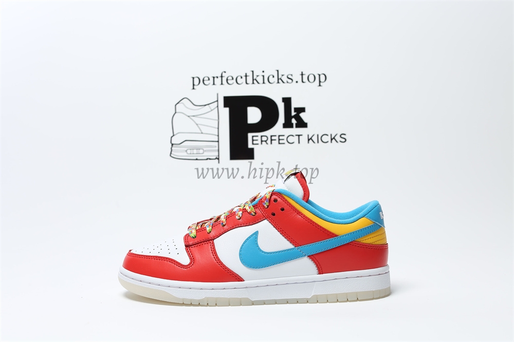 PK GOD Dunk Low SB LeBron Fruity Pebbles RETAIL MATERIALS READY TO SHIP