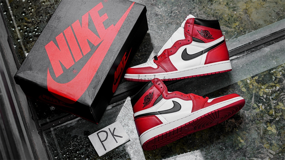 PK GOD Jordan 1 Retro Chicago 2015 RETAIL MATERIALS READY TO SHIP