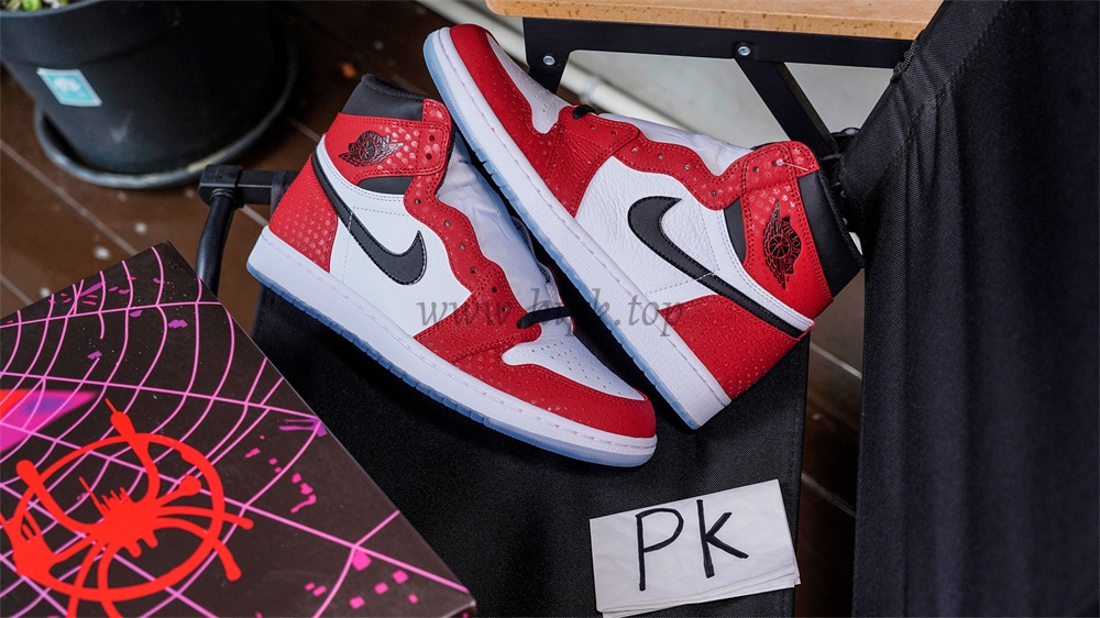 Jordan 1 Retro High Spider Man Origin Story RETAIL MATERIALS READY TO SHIP