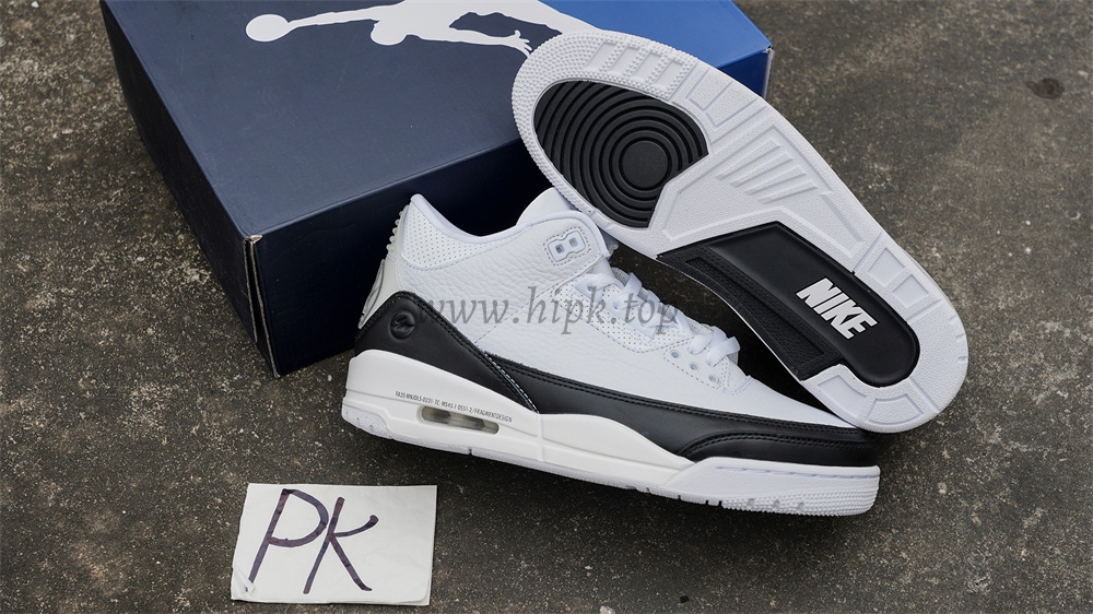 PK GOD Jordan 3 Retro Fragment RETAIL MATERIALS READY TO SHIP