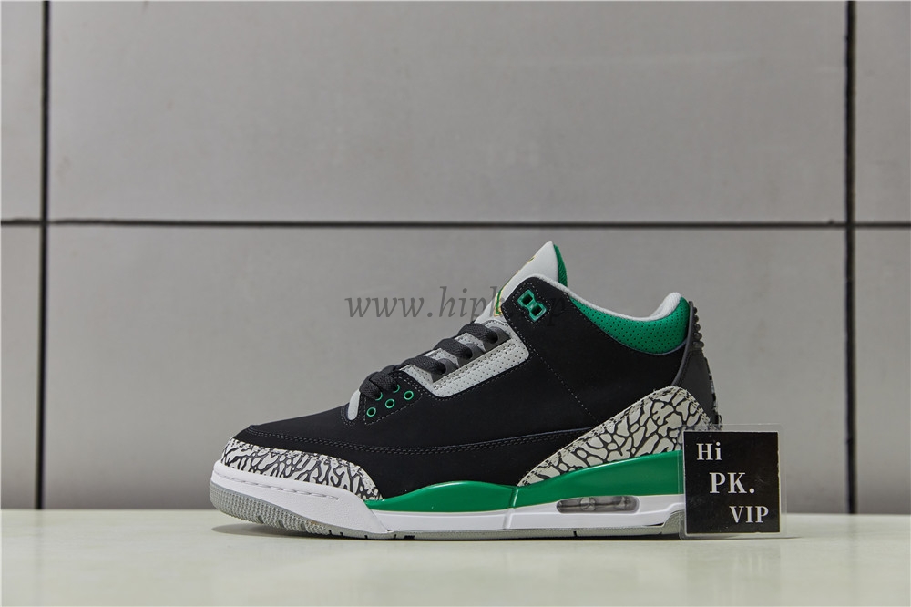 PK GOD Jordan 3 Retro Pine Green Retail Materials Ready to Ship