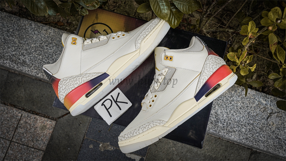 PK GOD Jordan 3 Retro SP J Balvin RETAIL MATERIALS READY TO SHIP