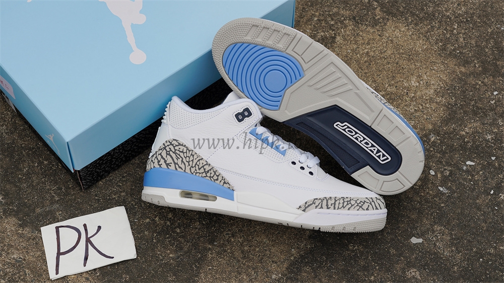 PK GOD Jordan 3 Retro UNC Retail Materials Ready to Ship