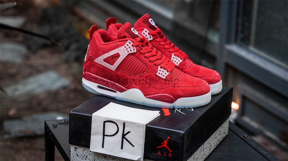 PK GOD Jordan 4 Retro Oklahoma Sooners PE retail materials ready to ship