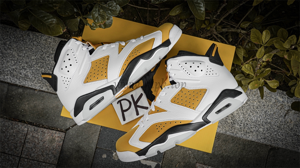 PK GOD Jordan 6 Retro Yellow Ochre RETAIL MATERIALS READY TO SHIP