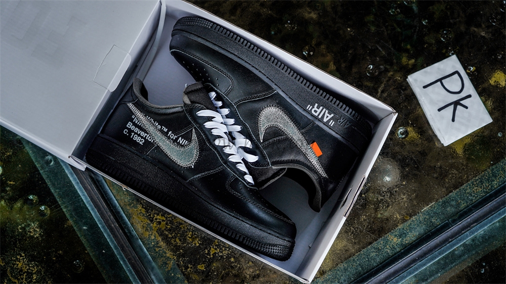 PK GOD Nike Air Force 1 Low ’07 Off-White MoMA RETAIL MATERIALS READY TO SHIP