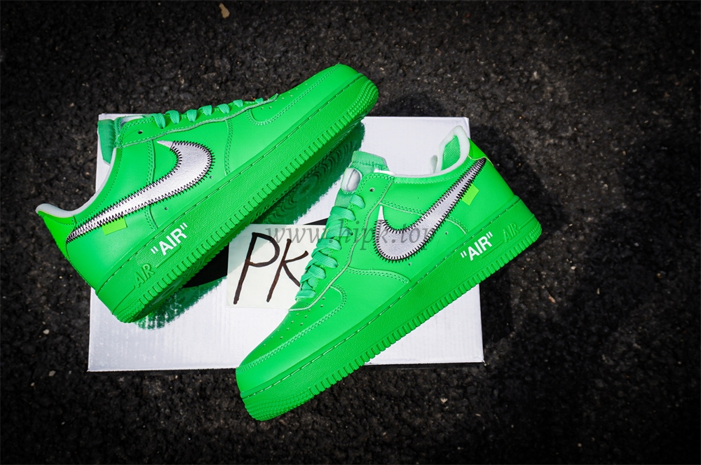 PK 5.0 Nike Air Force 1 Low Off-White Brooklyn RETAIL MATERIALS READY TO SHIP