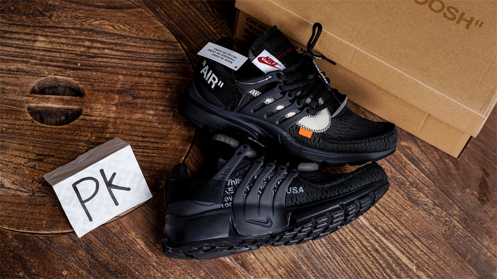 God OFF White Presto 2.0 Black The Ten retail version ready