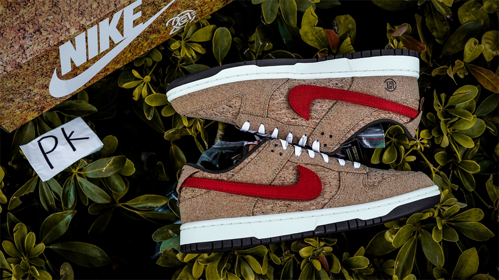 PK GOD Nike Dunk Low SP CLOT Cork RETAIL MATERIALS READY TO SHIP