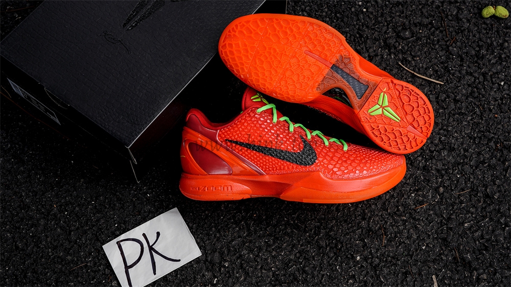 PK GOD Nike Kobe 6 Protro Reverse Grinch RETAIL MATERIALS READY TO SHIP