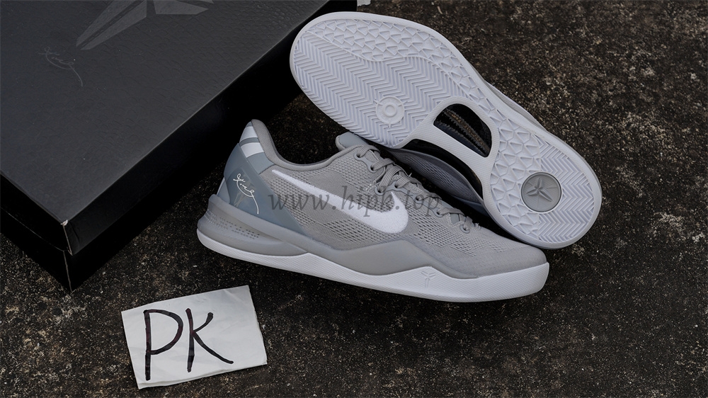 PK GOD Nike Kobe 8 Protro Wolf Grey RETAIL MATERIALS READY TO SHIP