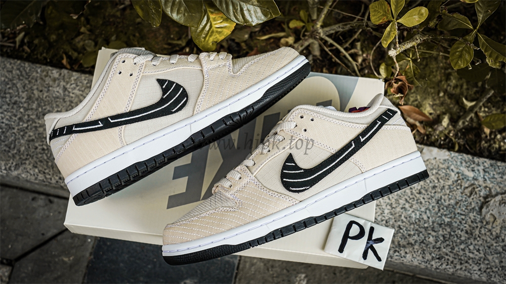 PK GOD Nike SB Dunk Low Albino Preto RETAIL MATERIALS READY TO SHIP