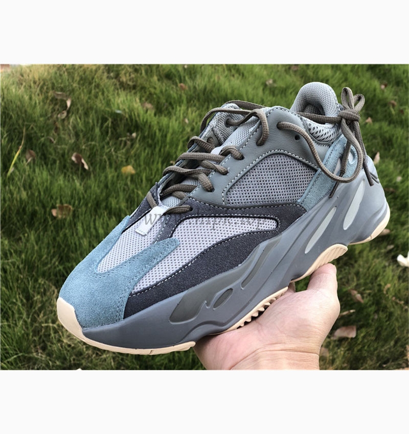 PK GOD YEEZY 700 BOOST Teal Blue RETAIL MATERIALS READY TO SHIP