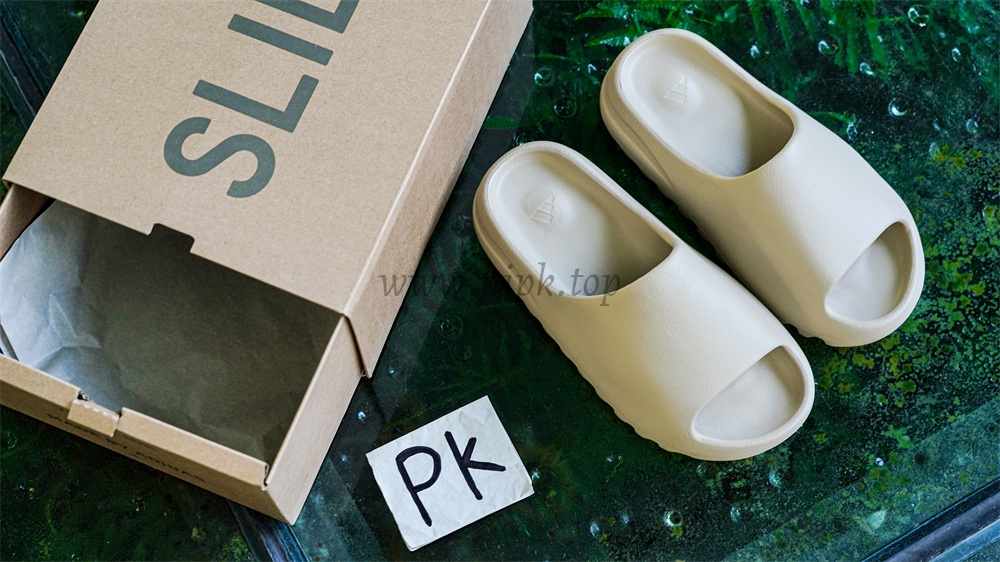 pk god Ad*s yeezy slide pure (restock pair) retail materials ready to ship