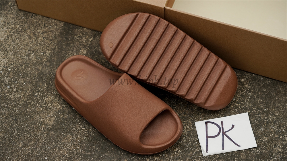 pk god Ad*s yeezy slide coffee retail materials ready to ship