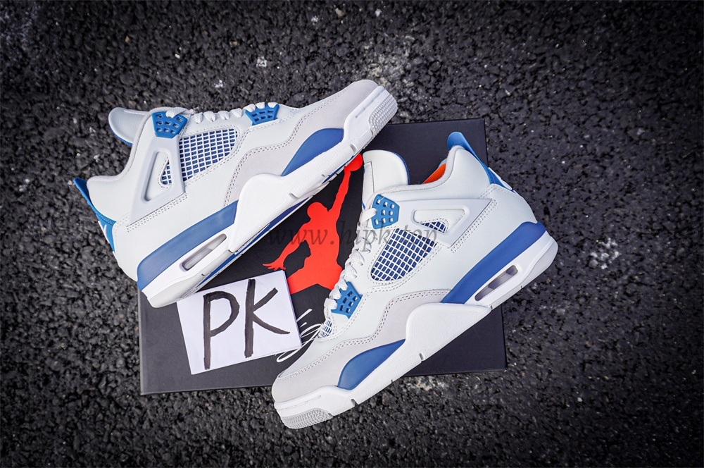 PK God 2024 Version Jordan 4 Retro Military Blue Ready to Ship