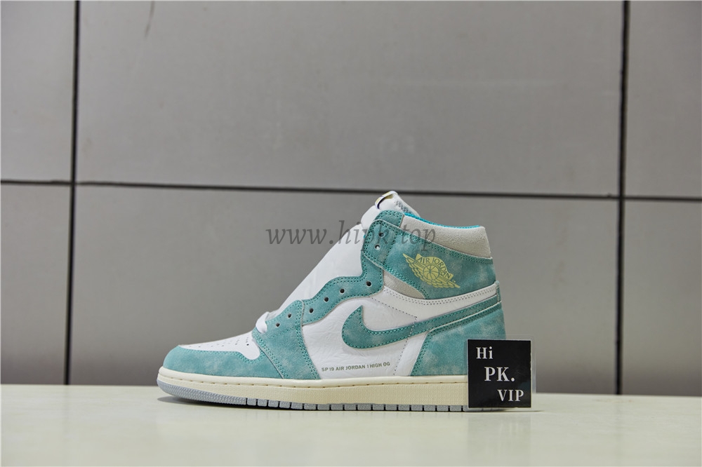 PK God Air Jordan 1 Turbo Green retail materials ready to ship