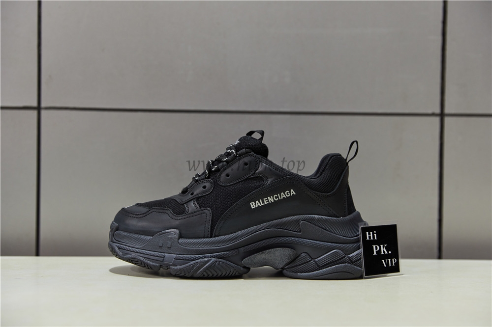 PK God Balencia Paris triple s all black2019 version newest sole official with retail materials ready to ship