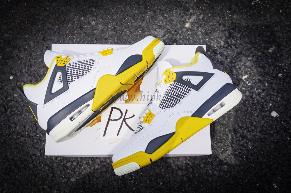 PK God Jordan 4 Vivid Sulfur retail materials ready to ship