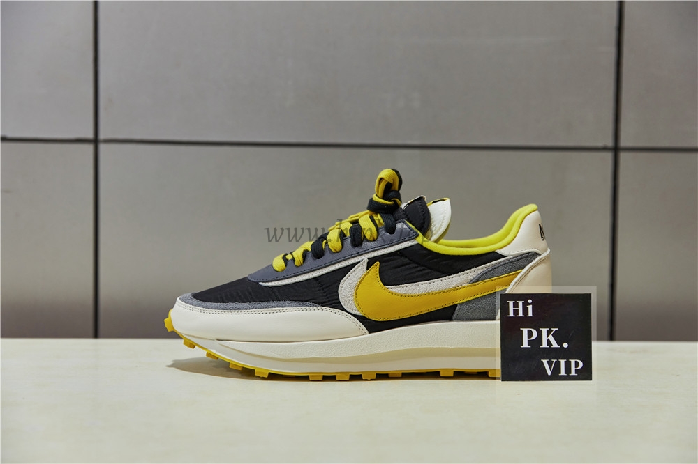 PK God LDWaffle x sacai x UNDERCOVER Black and Bright Citron retail materials ready to ship