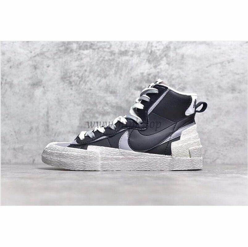 PK God Sacai X NK Blazer with Dunk black grey real materials ready to ship