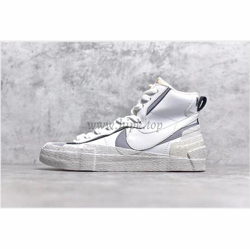 PK God Sacai X NK Blazer with Dunk white grey real materials ready to ship