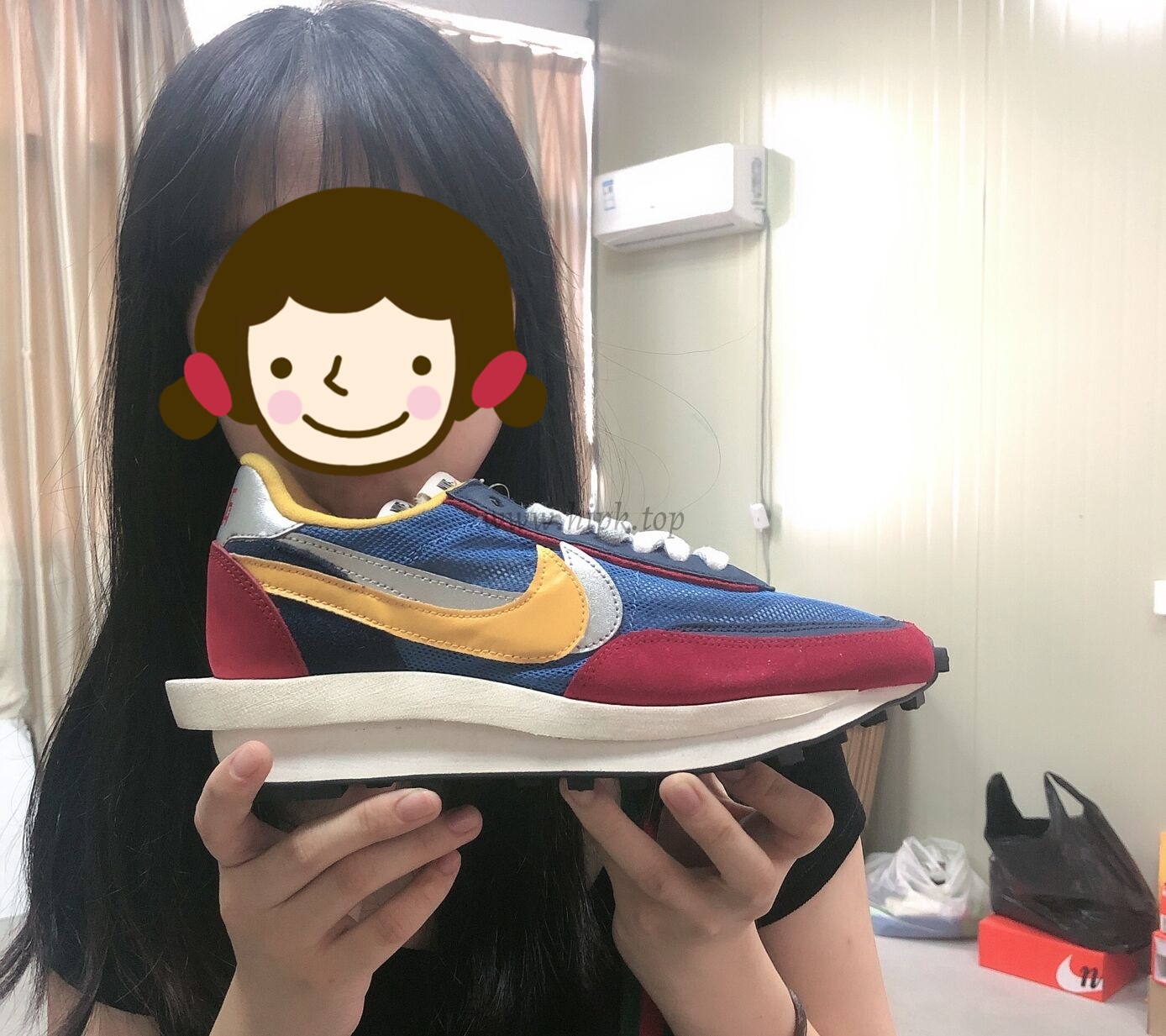 PK God Sacai X Nike LDV Waffle Blue Multi retail matearials ready to ship