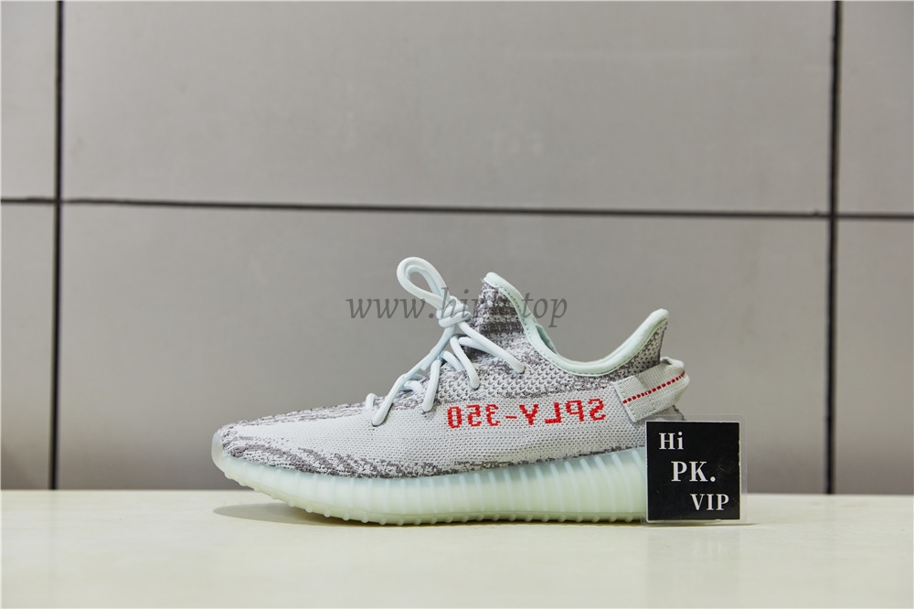 pk god yeezy 350 v2 blue tint with real premeknit from huayiyi which offer primeknit to Ad*s directly